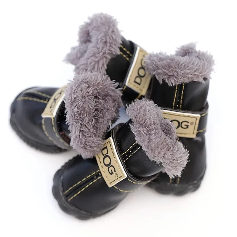 Dog Snow Boots - 4 Pcs/set Dog Uggs For Small Dogs