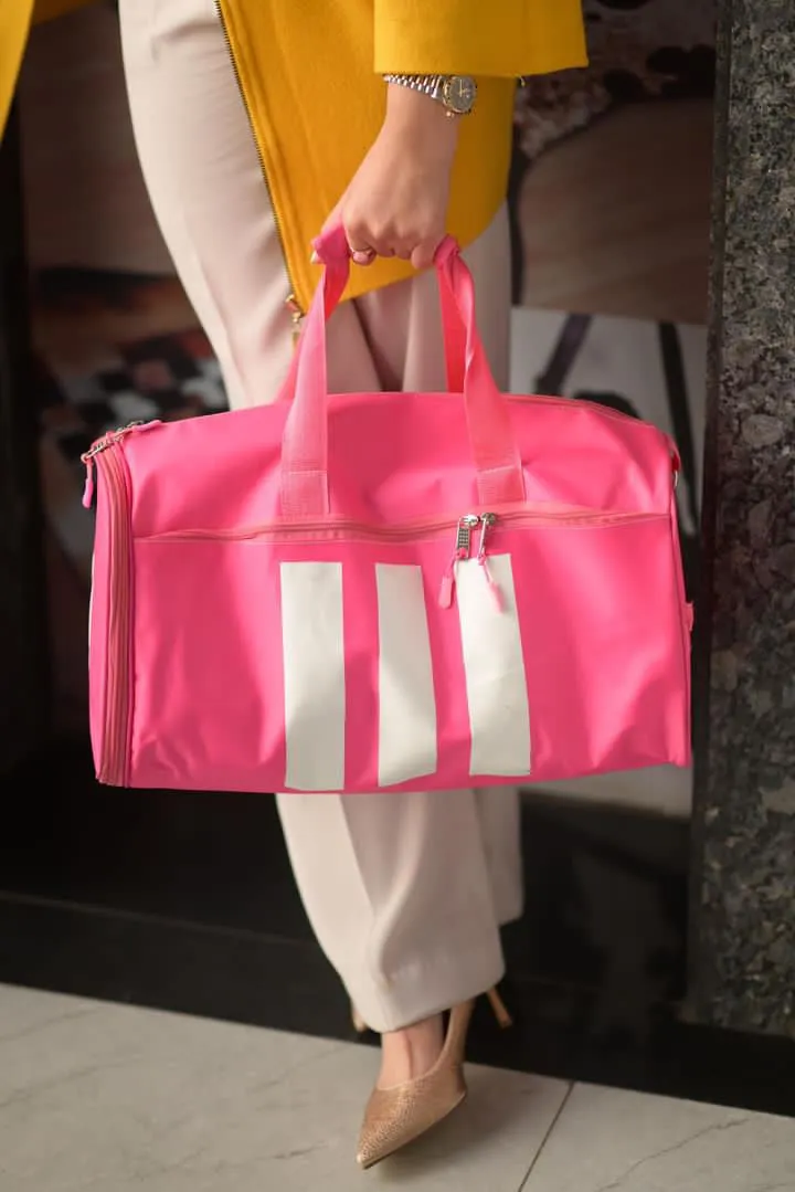 DUFFEL BAG PINK PREMIUM - LEFTOVER