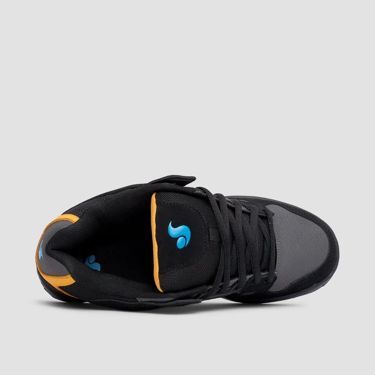 DVS Celsius Shoes - Black/Orange/Blue Nubuck