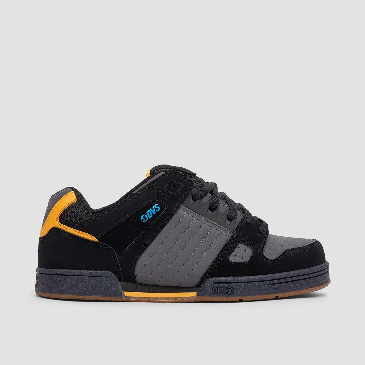 DVS Celsius Shoes - Black/Orange/Blue Nubuck