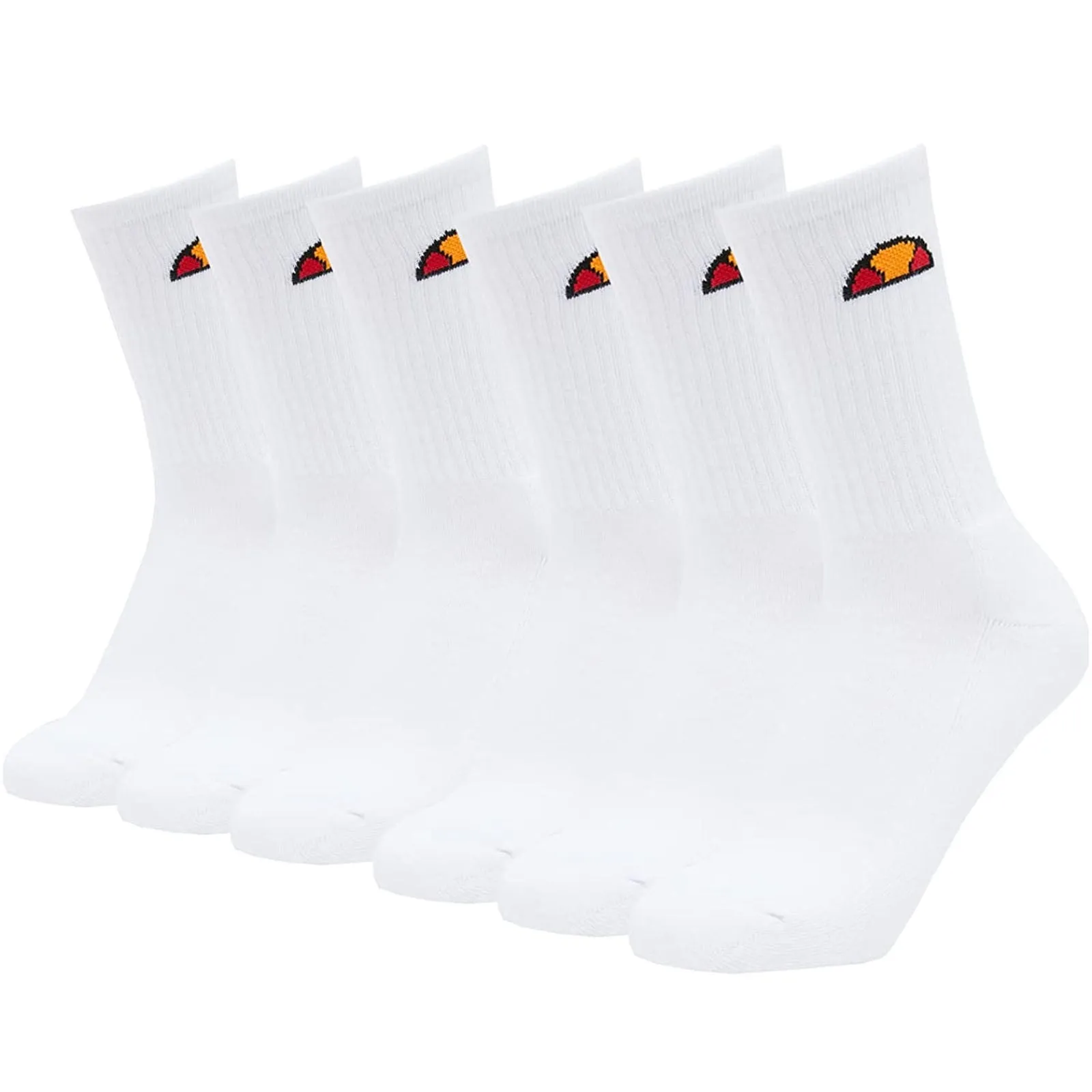 Ellesse Mens Tamuna 6 Pack Sports Crew Socks