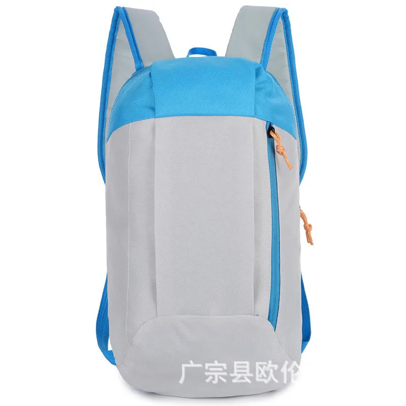 Factory Direct Sales Outdoor Sports Backpack Men's and Women's Leisure Travel Backpack Lightweight Gift Logo Outdoor Bag