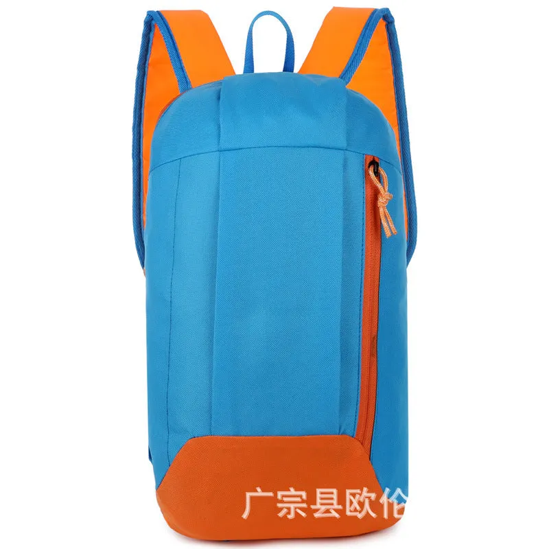 Factory Direct Sales Outdoor Sports Backpack Men's and Women's Leisure Travel Backpack Lightweight Gift Logo Outdoor Bag