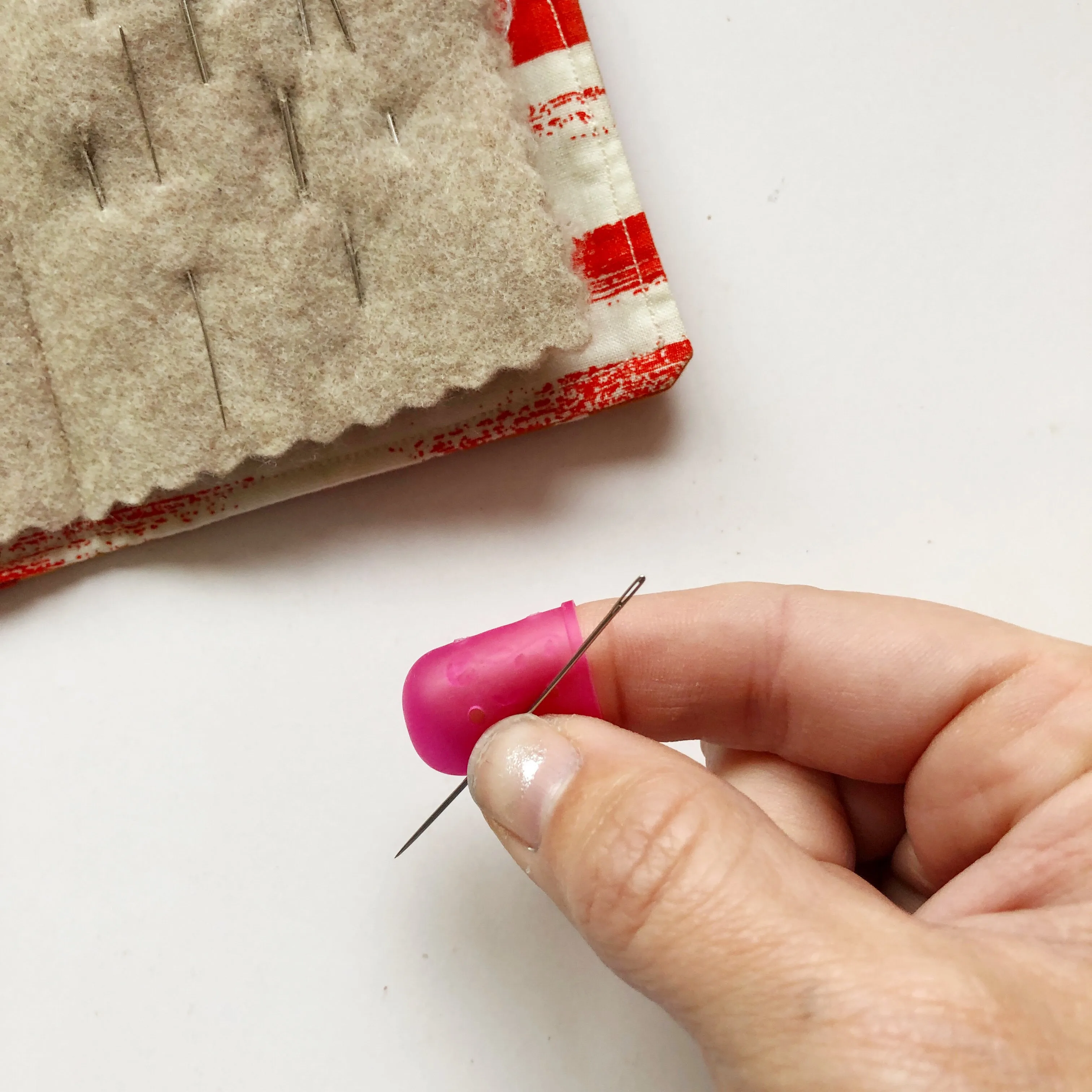 Flexible Rubber Thimble for Easy Hand Embroidery and Stitching