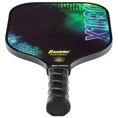 Franklin Sports X-1000 Pickleball Racket - Black/Blue