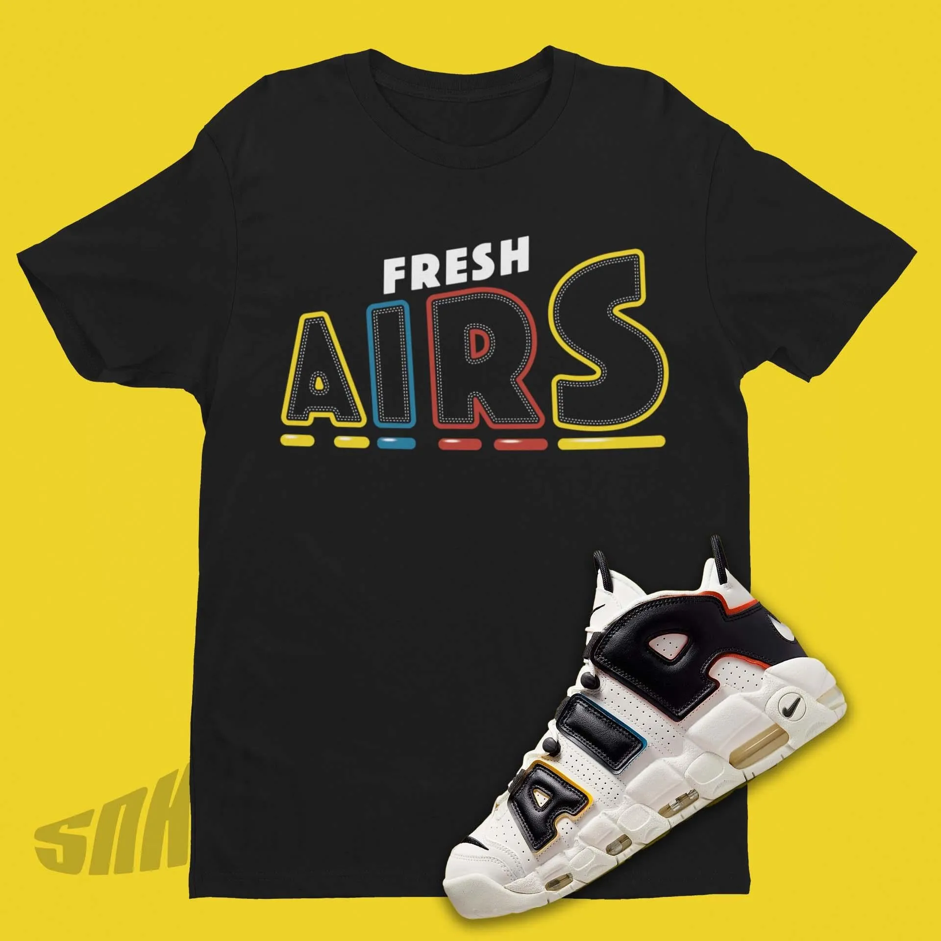 Fresh Airs Shirt to Match Air More Uptempo Trading Cards