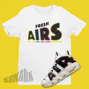 Fresh Airs Shirt to Match Nike Air More Uptempo Trading Cards