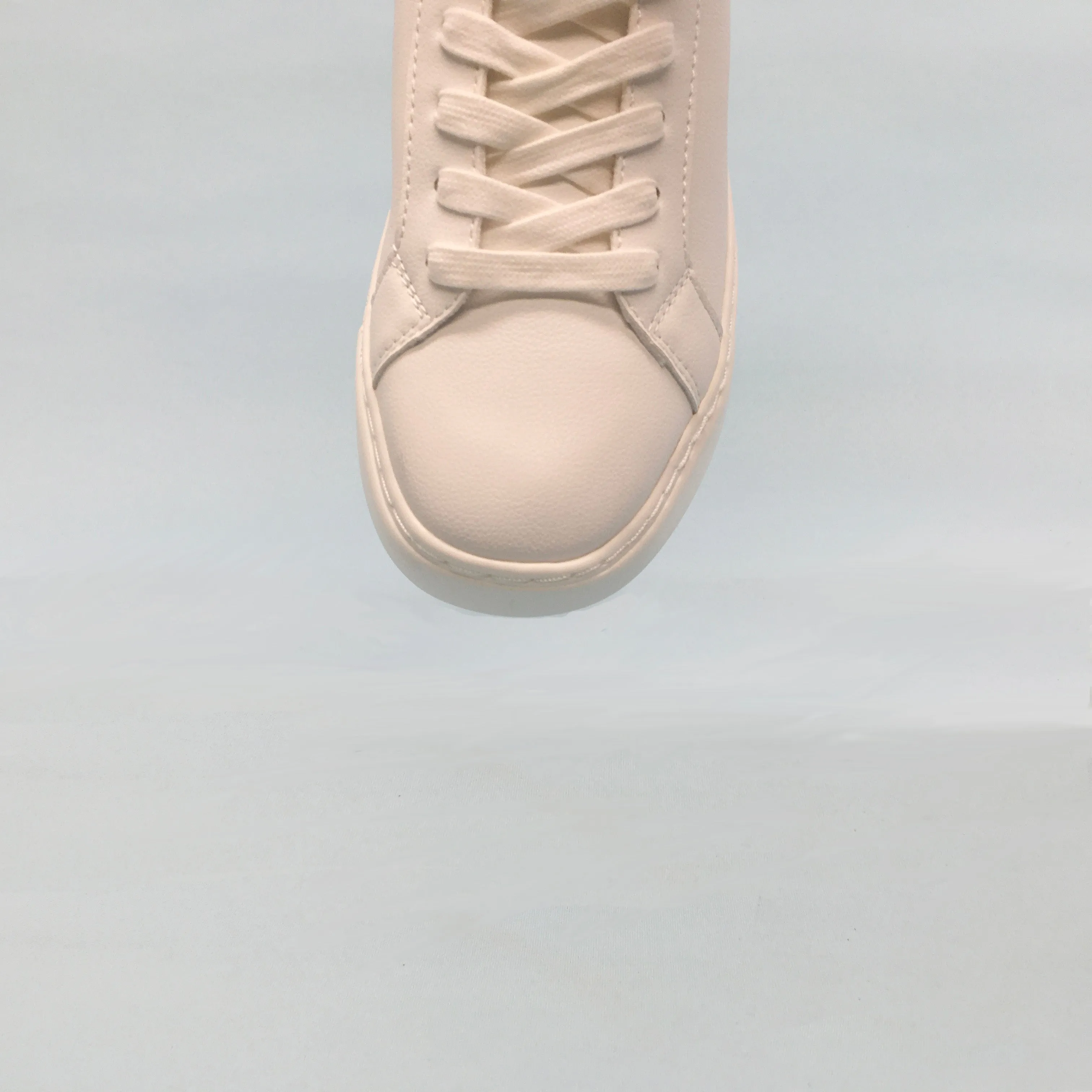 Fuego: High-Top Dance Sneaker | All White | MED | Flat Full Rubber Sole | VEGAN