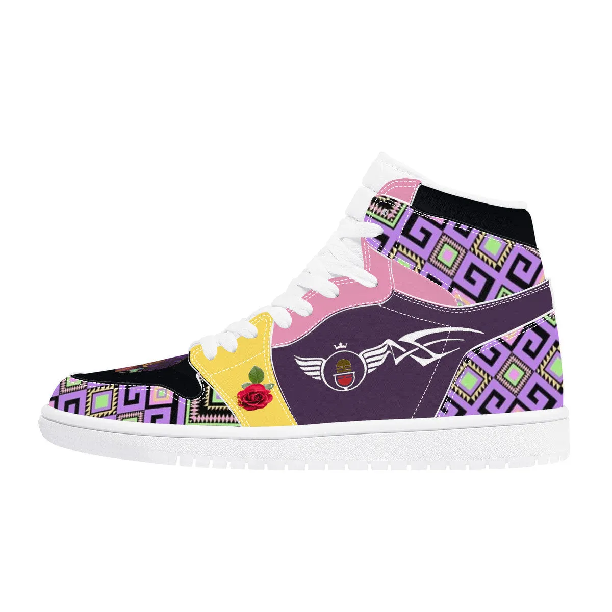 Gold Series Women Tribute Custom Purple Shoes