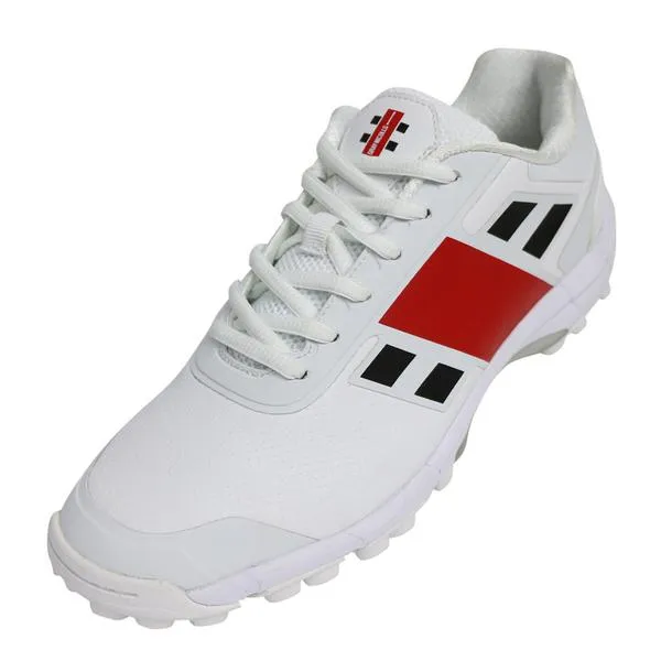 Gray-Nicolls Velocity 3.0 Rubber Junior Cricket Shoes - White