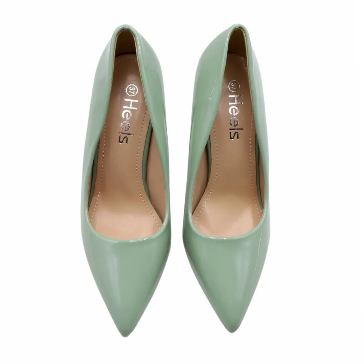 Green Formal Court Shoes L00850019