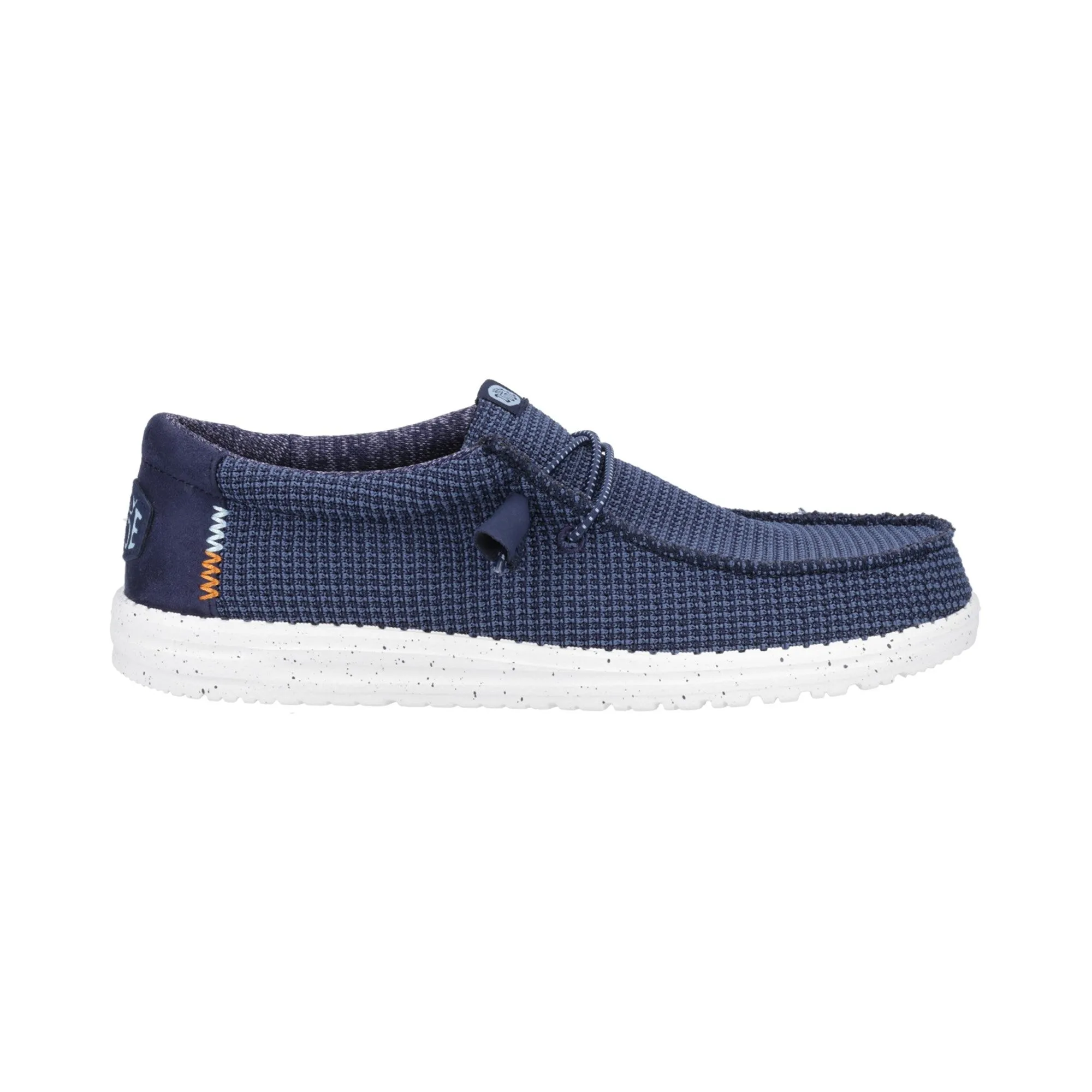 HEYDUDE Wally Sport Mesh Mens Shoe - Navy