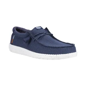 HEYDUDE Wally Sport Mesh Mens Shoe - Navy