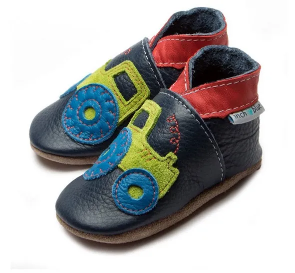 Inch Blue Shoes Tractor Navy