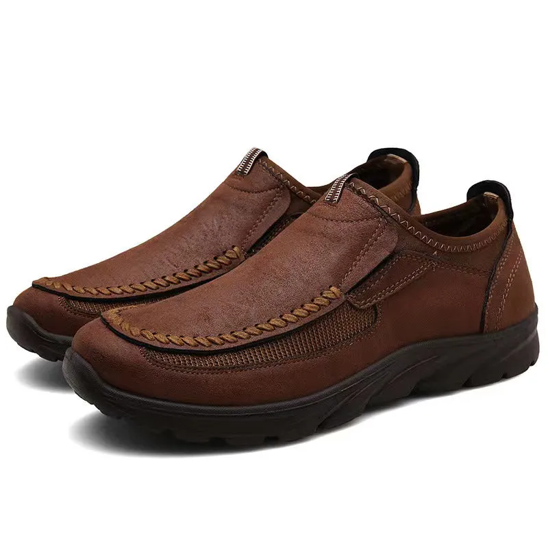 INSTOCK- New business casual outdoor loafers thick-soled men's