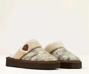 Jackie Square Toe Ariat Slipper - Camo Metallic