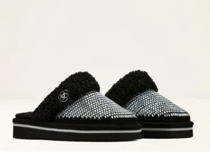 Jackie Square Toe Ariat Slipper -Dazzle Black