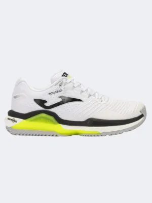 Joma 2402 Men Pickleball Shoes White/Black/Yellow