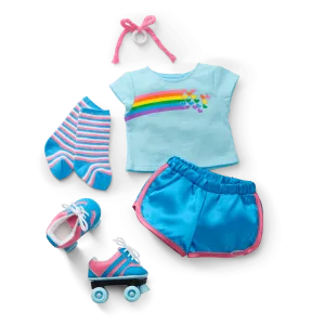 Julie’s™ Summer Skating Outfit for 18-inch Dolls (Historical Characters)