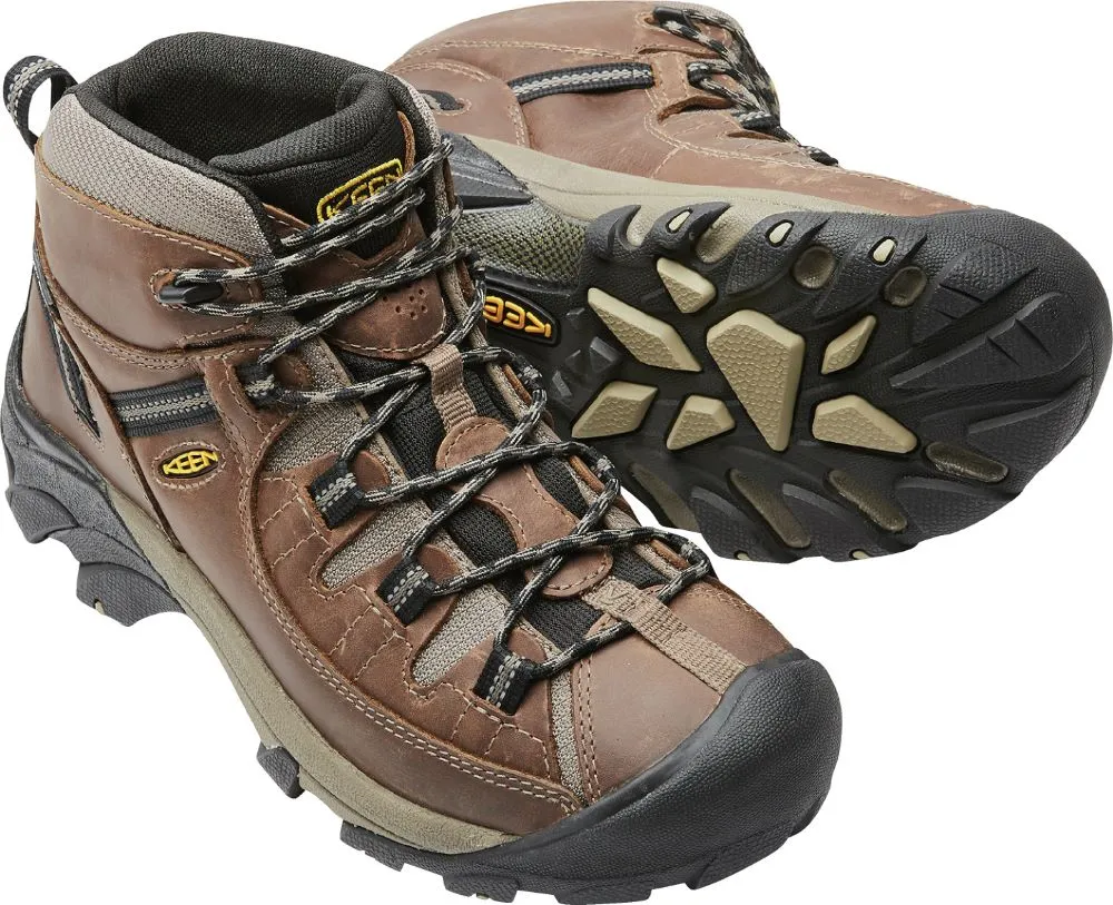 'Keen Outdoor' Men's Targhee II WP Mid Hiker - Shitake / Brindle