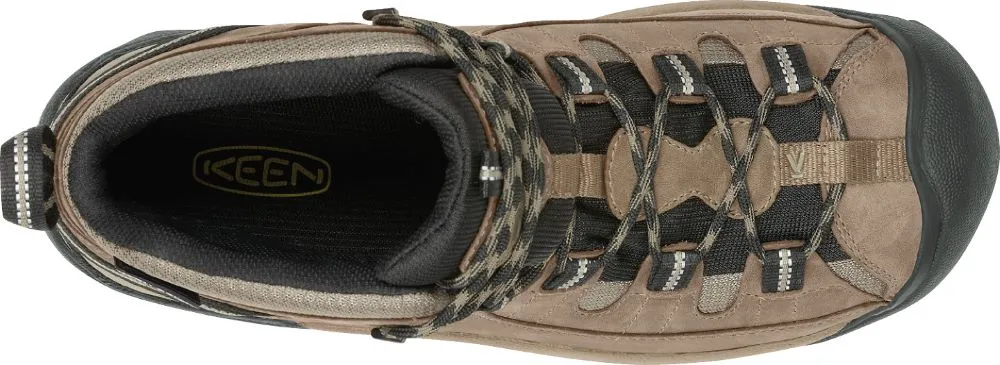 'Keen Outdoor' Men's Targhee II WP Mid Hiker - Shitake / Brindle