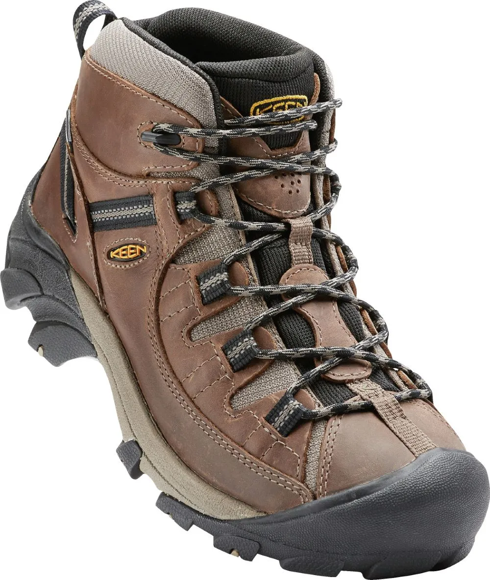 'Keen Outdoor' Men's Targhee II WP Mid Hiker - Shitake / Brindle