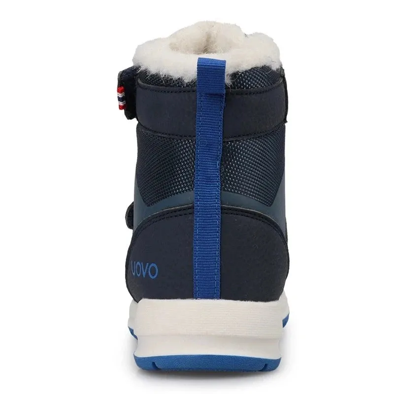 Kids Boys Outdoor Warm Long Snow Boots With Fur