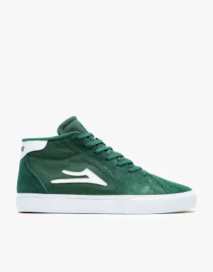 Lakai Flaco II Mid Skate Shoes - Pine Suede