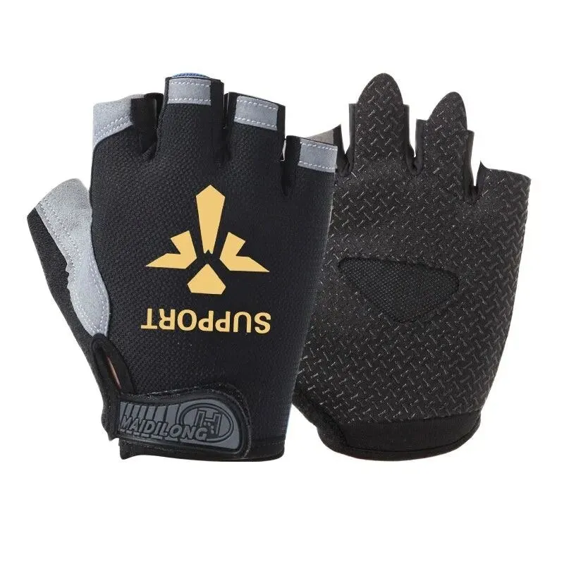 League of Legends Antiskid Gloves TOP/MID/JUE/SUP/ADC Gaming Sweatproof Touch Mouse E-sports Outdoor Half Finger Protective Gear