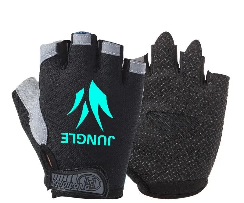 League of Legends Antiskid Gloves TOP/MID/JUE/SUP/ADC Gaming Sweatproof Touch Mouse E-sports Outdoor Half Finger Protective Gear