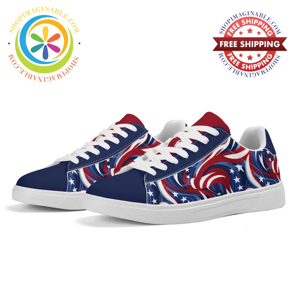 Let Freedom Ring! Skateboard Shoes