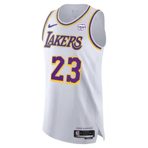 Los Angeles Lakers LeBron James #23 Association Authentic Jersey