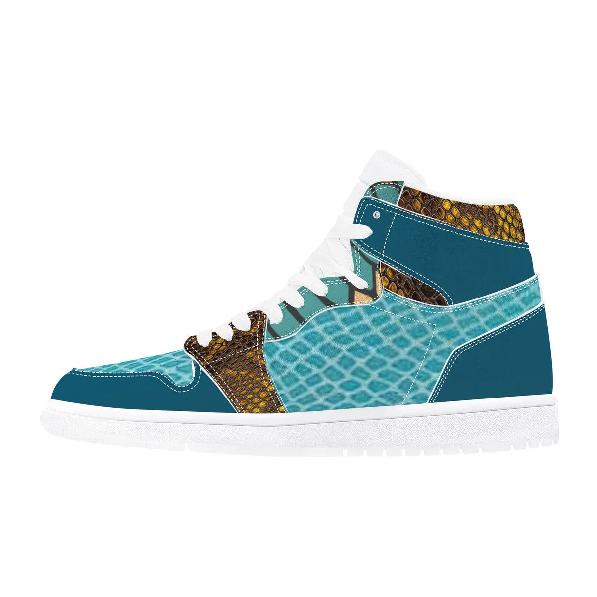 Majestic Blue | High Top Customized | Shoe Zero