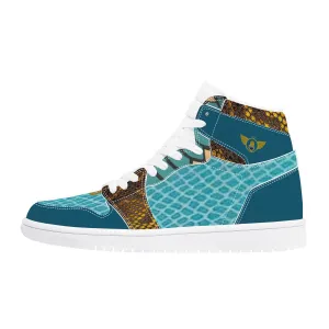 Majestic Blue | High Top Customized | Shoe Zero