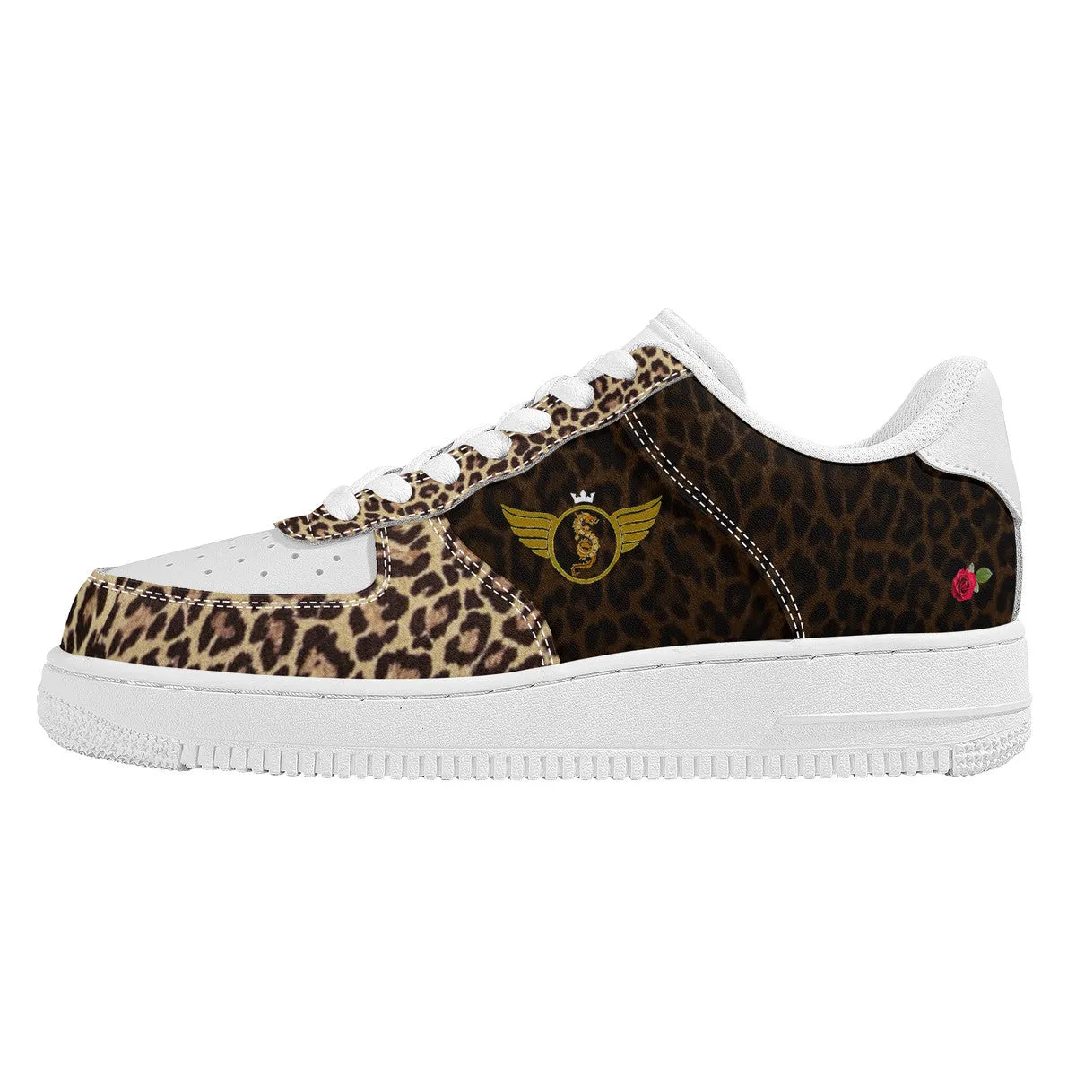 Majestic Cheetah and Black Print | High Top Customized | Shoe Zero