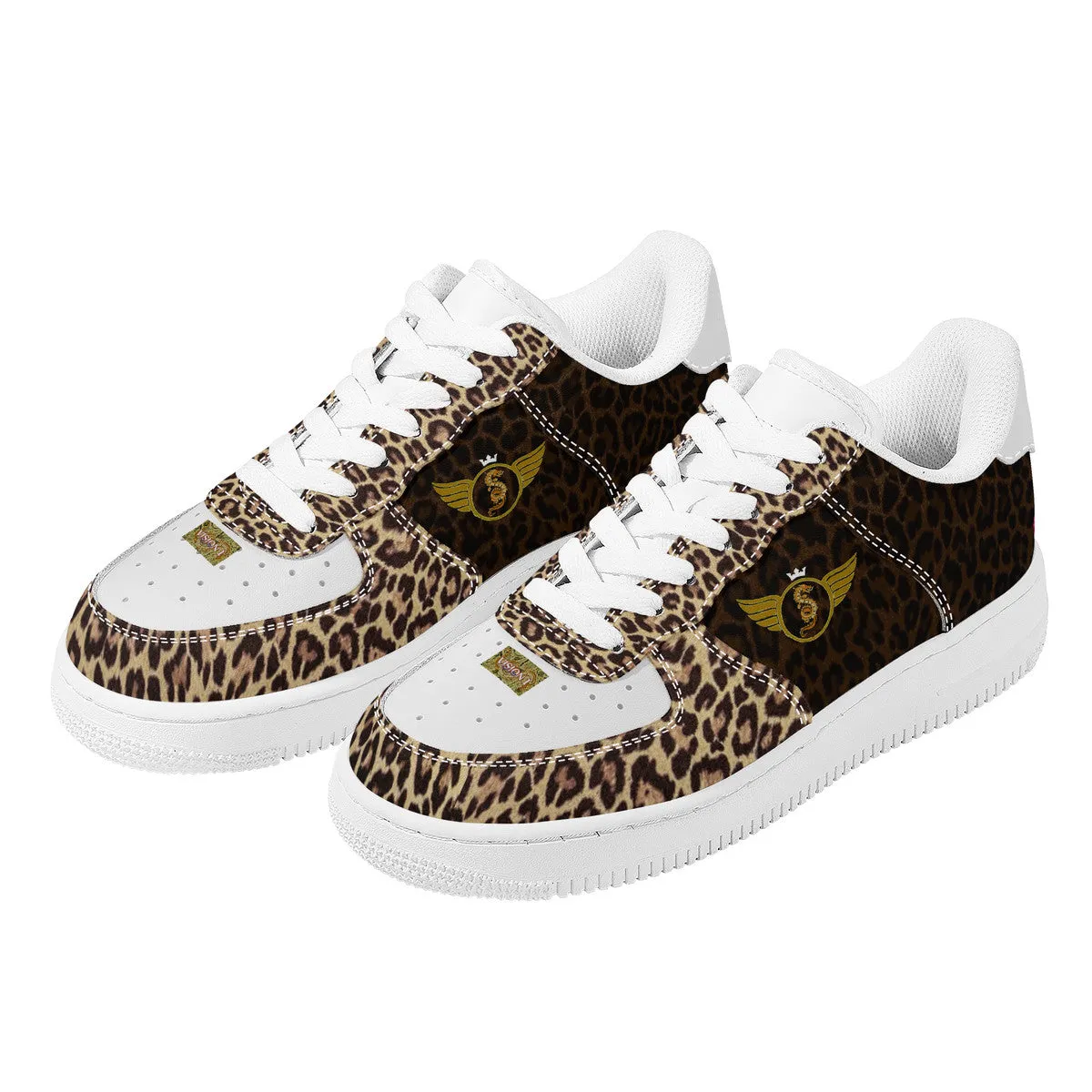 Majestic Cheetah and Black Print | High Top Customized | Shoe Zero