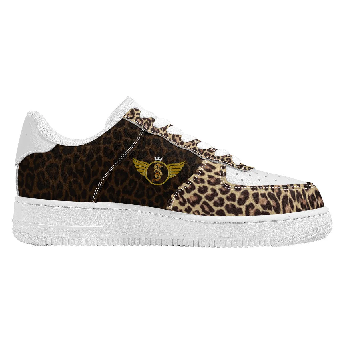 Majestic Cheetah and Black Print | High Top Customized | Shoe Zero