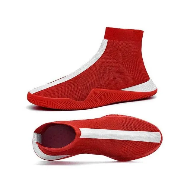 Male Autumn 2020  Black White Red Shoe