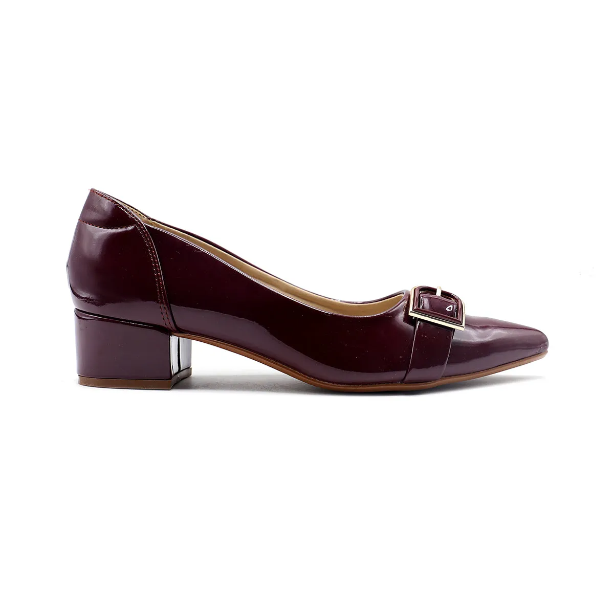 Maroon Formal Court Shoes 085470