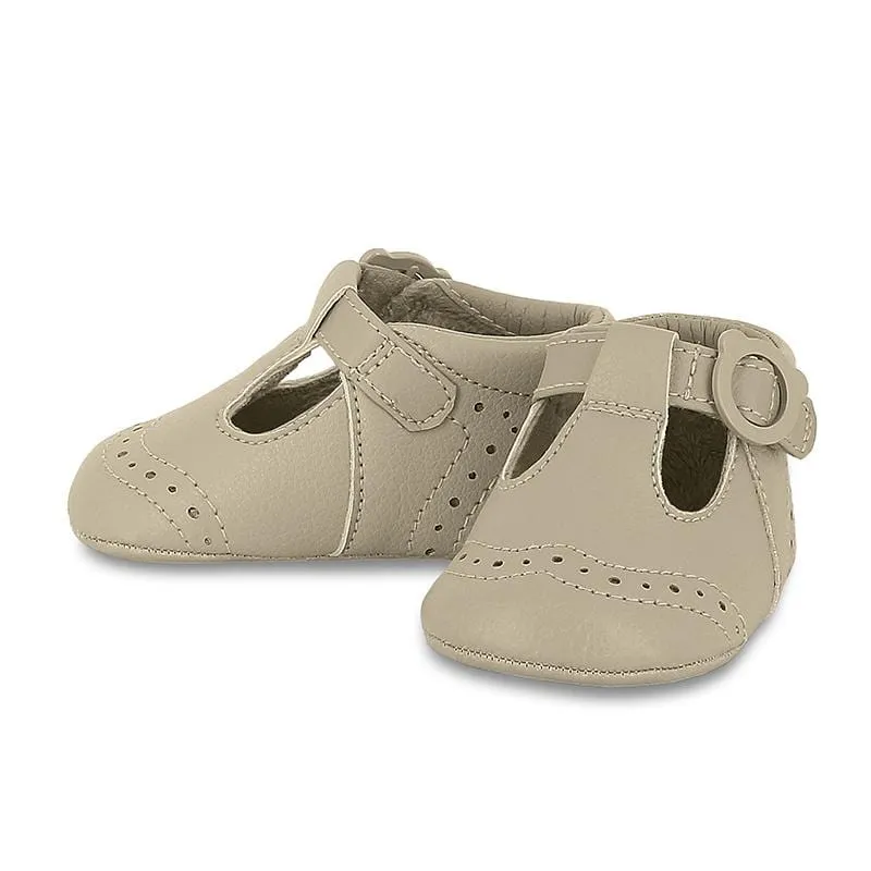 MAYORAL - T Bar Pram Shoe - Camel