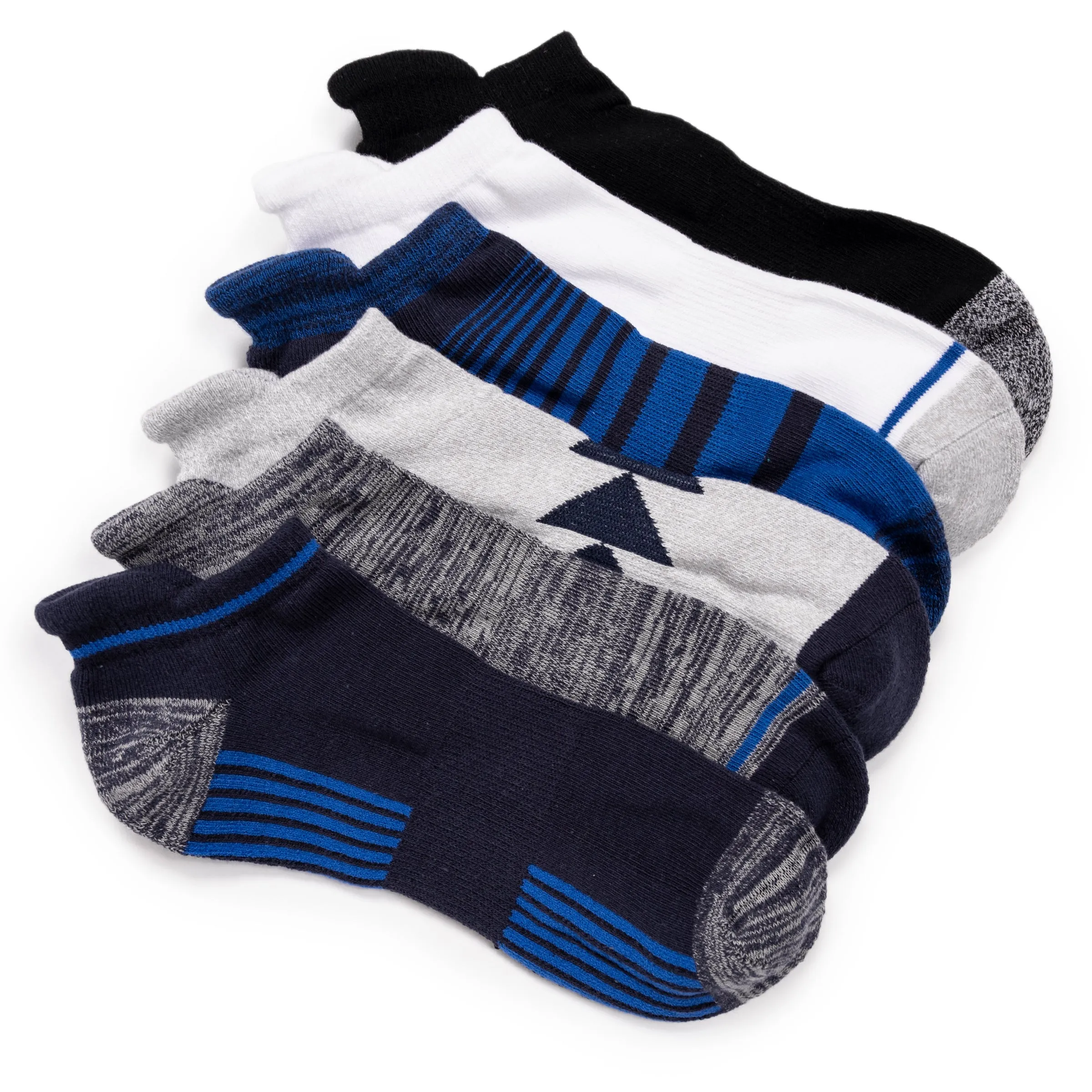 Men's 6 Pack Ankle Sport Socks