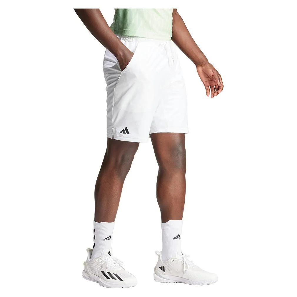 Men's Ergo 9 Inch Tennis Short White