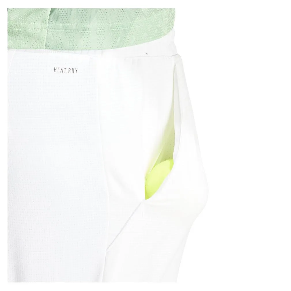 Men's Ergo 9 Inch Tennis Short White