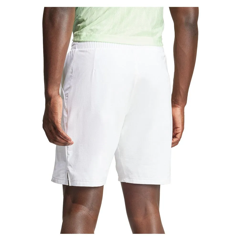 Men's Ergo 9 Inch Tennis Short White