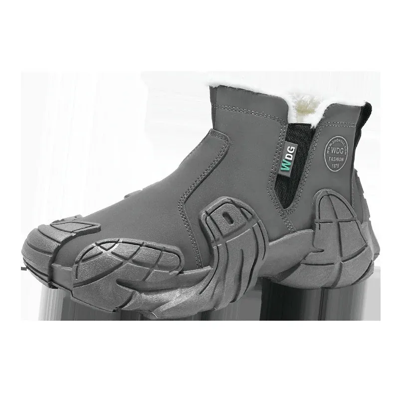 Men's Fleece-Lined Martin Boots