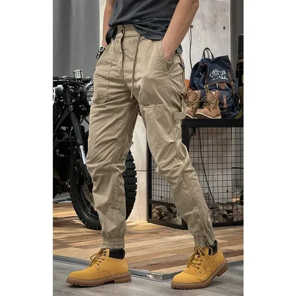 Men's Pants Camo Navy Trousers Man Harem Y2K Tactical Military Cargo for Men Techwear High Quality Outdoor Hip Hop Work Stacked Slacks 230524