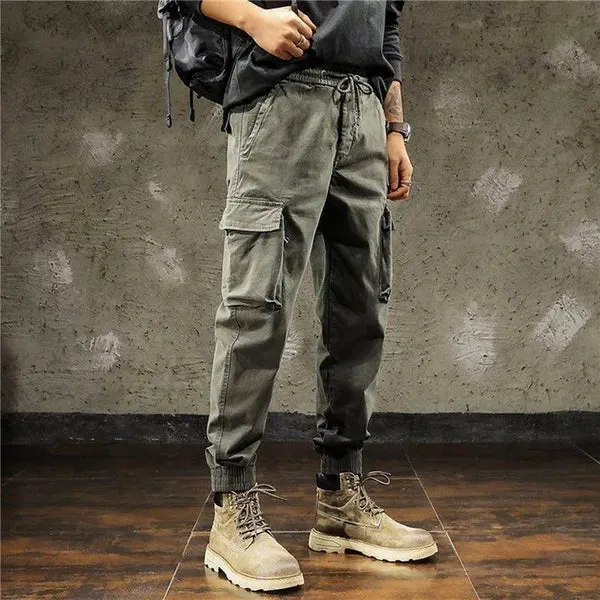 Men's Pants Camo Navy Trousers Man Harem Y2K Tactical Military Cargo for Men Techwear High Quality Outdoor Hip Hop Work Stacked Slacks 230524