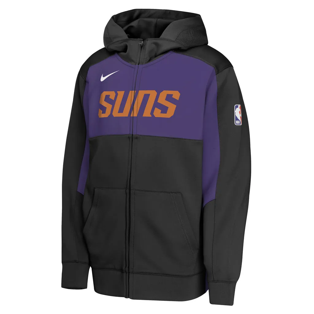 NBA Phoenix Suns Youth Nike On-Court Showtime Full Zip Hoodie