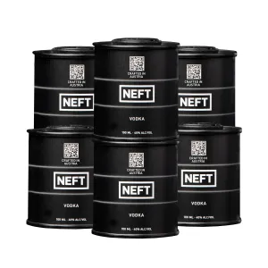 NEFT Vodka Mini Barrel 6pk