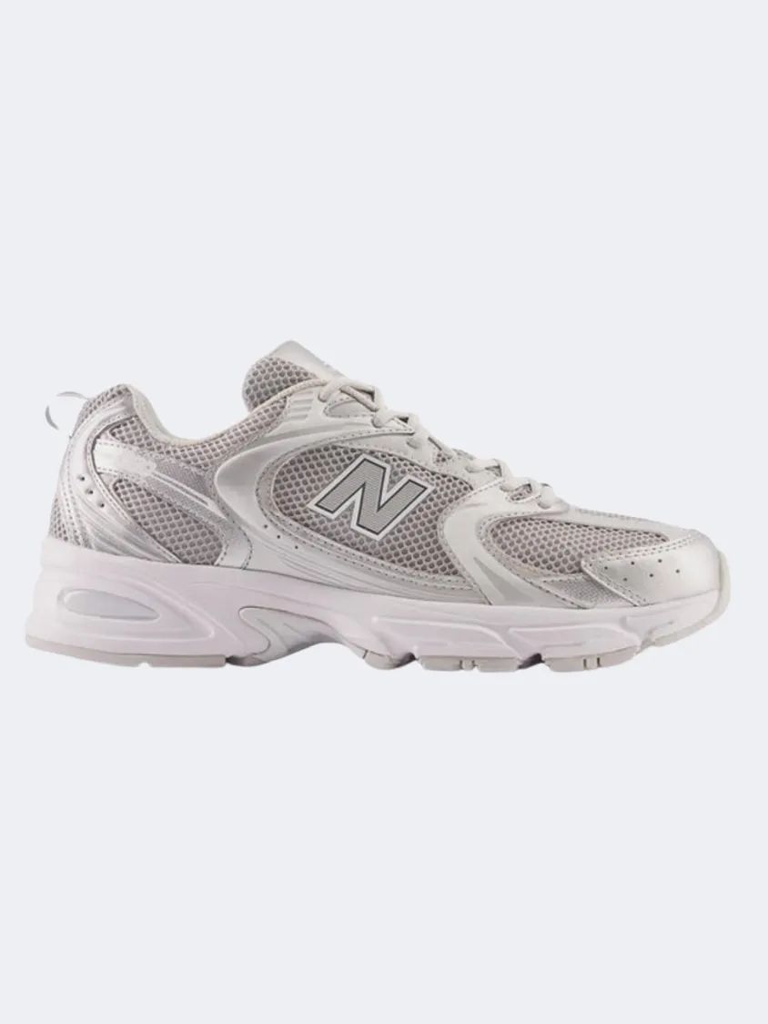 New Balance 530 Unisex Lifestyle Shoes Silver Metallic Moonbeam